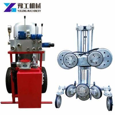 Fast Cutting Consctruction Diamond Wire Saw Machine Granite Cutting Machine