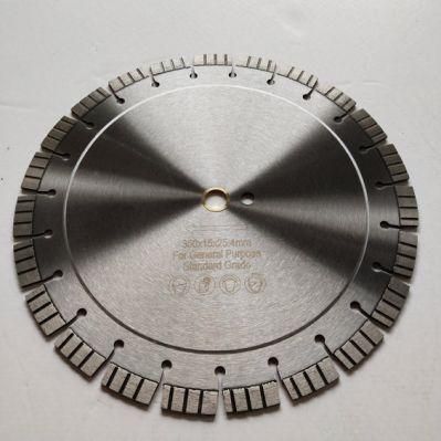 350mm General Purpose Laser Welded Concrete Diamond Saw Blade with Turbo Segment