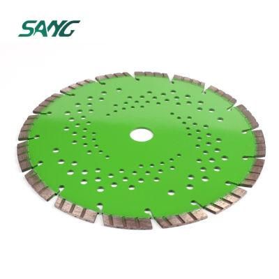 Laser Welded Diamond Turbo Saw Blade for Cutting Concrete Granite