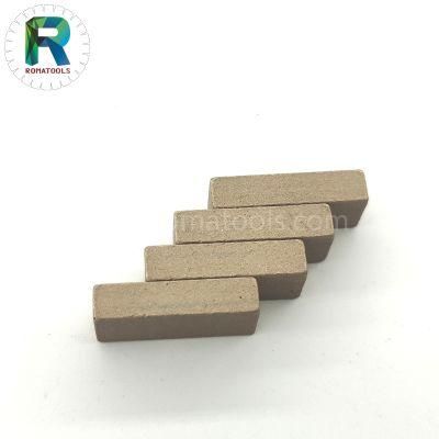 Romatools High Quality Diamond Segments 24X5.5X10mm for Marble Cutting