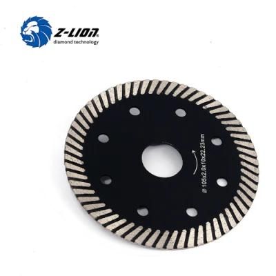 Diamond Tool Factory Supply Premium Multiple Size Turbo Blade Diamond Saw Blade for Cutting Granite Concrete Sandstone