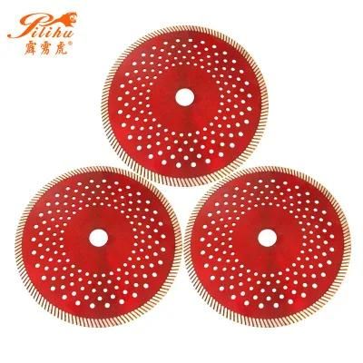 Turbo Mesh Saw Blades for Stone and Ceramic Tile Diamond Saw Blade Cutting