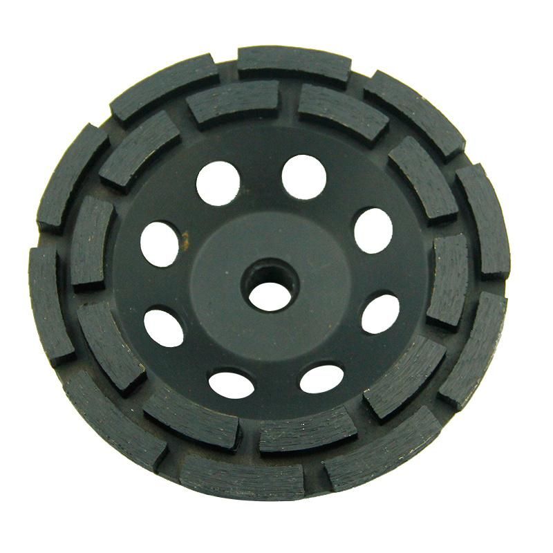 Diamond Double Row Grinding Cup Wheel for Concrete