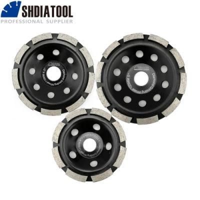 Sintered Diamond Single Row Cup Wheel for Concrete, Masonry, Granite Marble and Some Other Construction Material