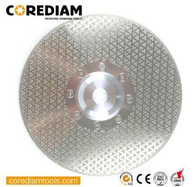 230mm Electroplated Grinding and Cutting Diamond Blade with Flange