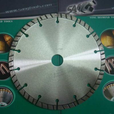 Super High Quality Diamond Laser Turbo Blade for Stone