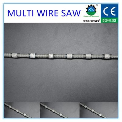 Zhongyuan 6.3mm Multi Wire Saw Block Cutting