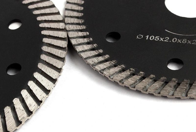 Diamond Tool Factory Supply Premium Multiple Size Turbo Blade Diamond Saw Blade for Cutting Granite Concrete Sandstone