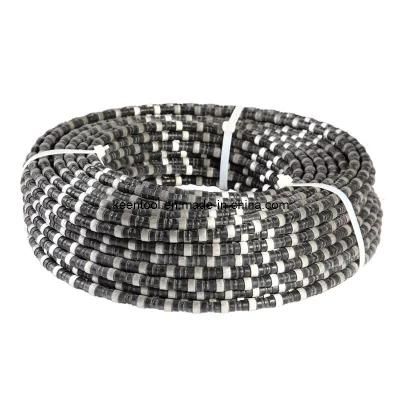 Concrete Cutting Diamond Wire Saw with Sintered Diamond Beads