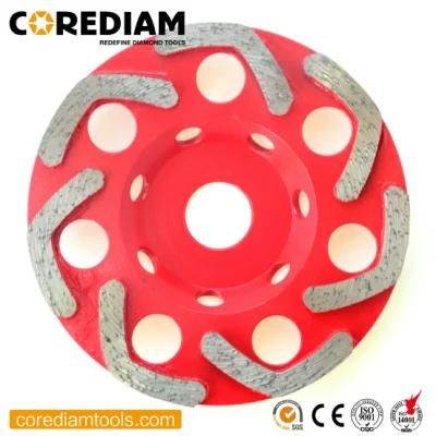 105mm-180mm Diamond Cup Wheel with F Segment for Concrete and Masonry in Your Need/Diamond Grinding Cup Wheel/Diamond Tools