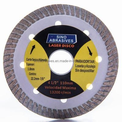 Supreme Quality Dry or Wet Cutting and Grinding General Purpose Power Saw Protected Continue Diamond Blade for Granite Stone Concrete