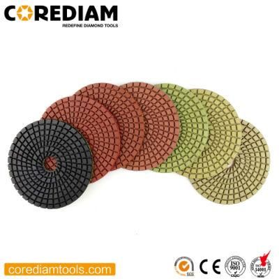 Super Quality 4inch/100mm Diamond Wet Polishing Pads/Diamond Tools