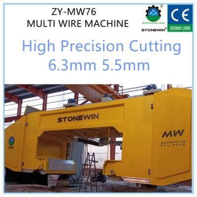 High Cutting Speed Diamond Plastic Multi Wire Saw