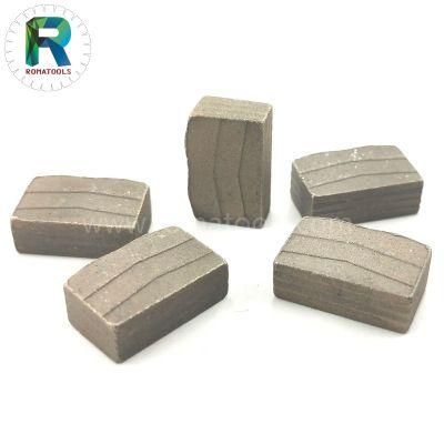 Fast Cutting Granite Segments Diamond Tips From Romatools