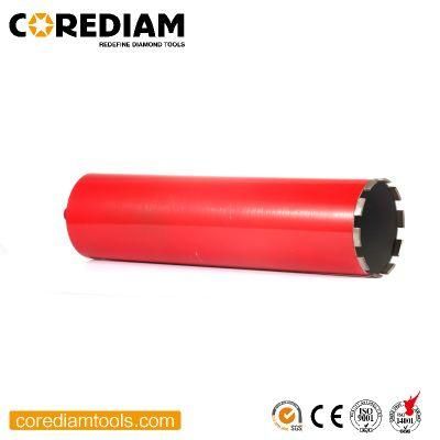 1&prime;&prime;-14&prime;&prime; Roof Segment Diamond Wet Core Drill Bits with Reasonable Lifespan for Different Hardness Concrete/Diamond Tool