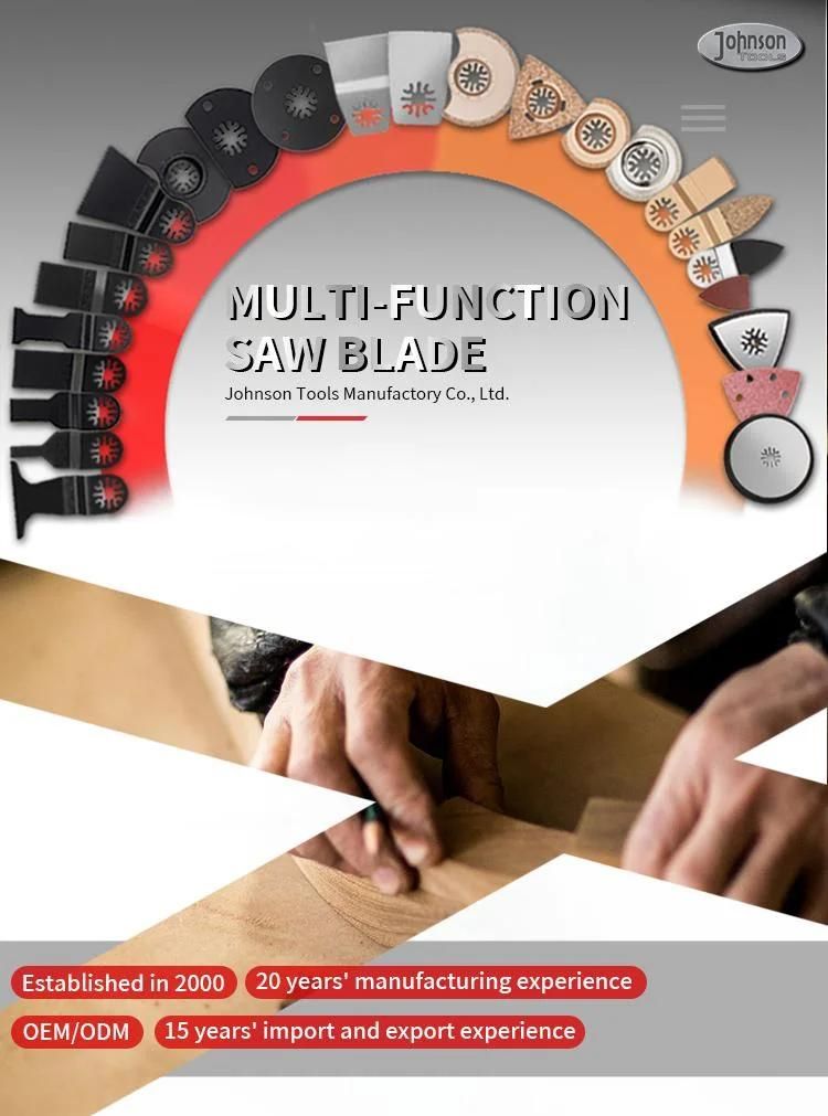 45mm Hcs Oscillating Multi Tool Saw Blade for Wood and Plastics