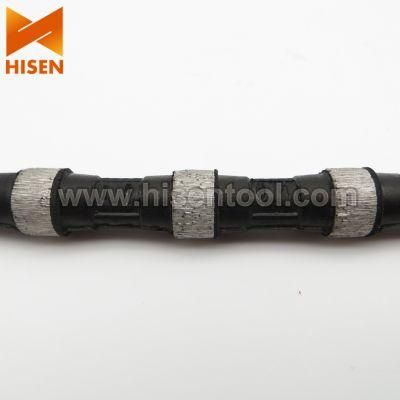 12.5mm Diamond Wire Saw for Quartz Quarrying