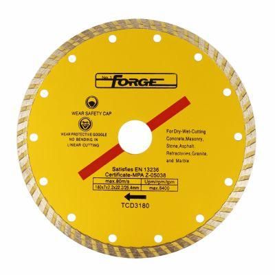 180mm (7&quot;) Cutting Disc Turbo Diamond Blades