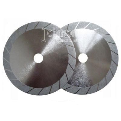 105-300mm Turbo Wide Electroplated Diamond Saw Blades for Marble and Granite