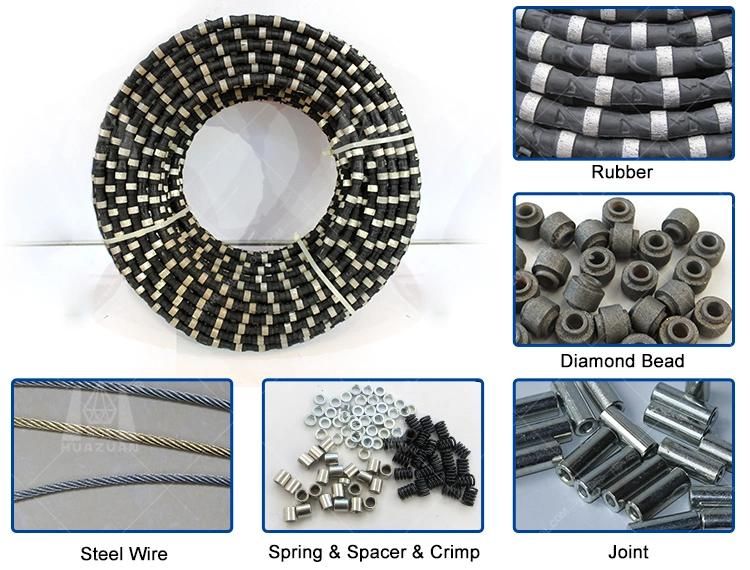 High Quality Diamond Wire Saw for Stone Concrete Cutting