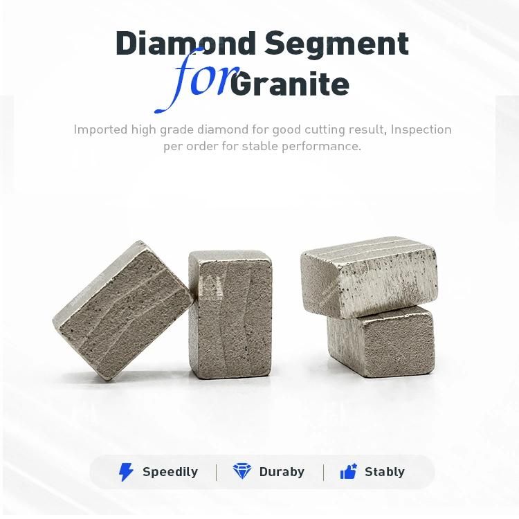 Quanzhou Huazuan Manufacture 2000mm Diamond Segment for Cutting Granite
