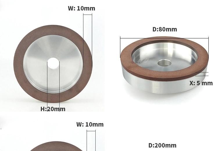 Best Resin CBN Bond Diamond Grinding Wheel for Stainless Steel