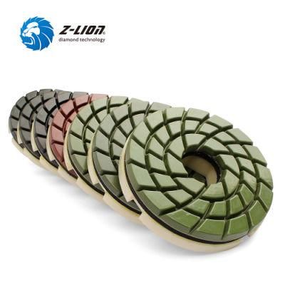 Diamond Resin Edge Polishing Pad Snail Lock Diamond Grinding Wheel