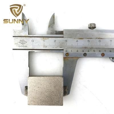 Sandwich Type Diamond Segment for Granite Cutting