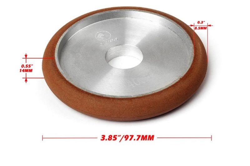 Diamond Resin Groove Wheel for Stone Concrete Ceramic Glass Polishing