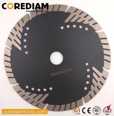 Sintered Stone Saw Blade with Protective Segments/Diamond Tool/Cutting Disc