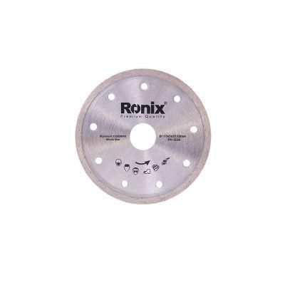 Ronix 115mm~230mm Metal Ceramic Cutting Disk Hot-Selling Cutting Wheel Rh-3530~Rh-3537