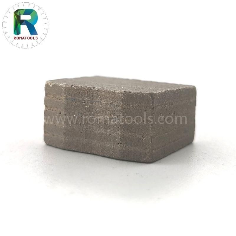 Romatools High Quality Granite Segments 24X12.5/11.5X19/20mm Smooth Cutting Long Life