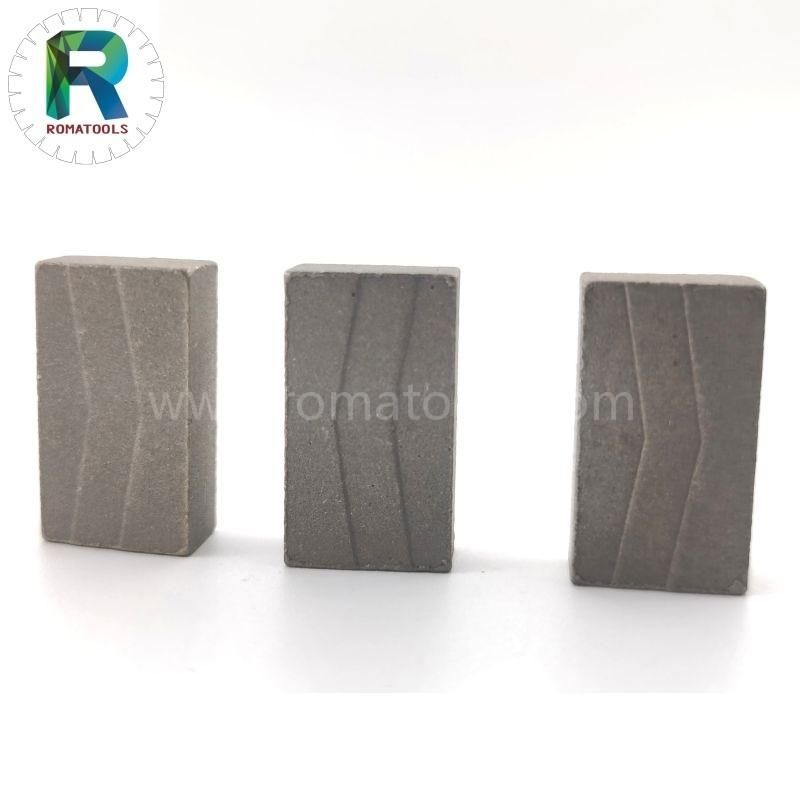 High Quality Sandwich Type Diamond Segments for Hard Granite Cutting