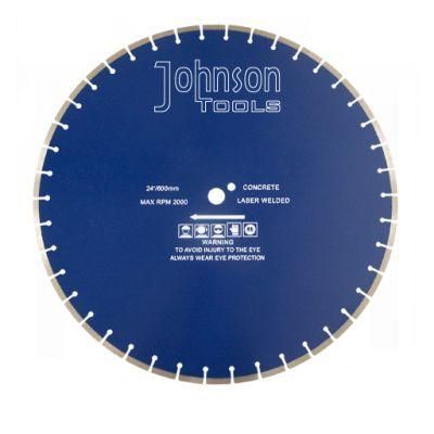 600mm Diamond Circular Segmented Saw Blade Cured Concrete Cutting Tools