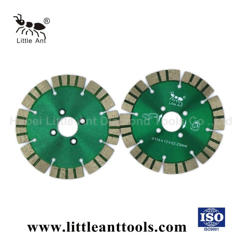 114mm Apple Green Stone Sintered Dry Turbo Saw Blade