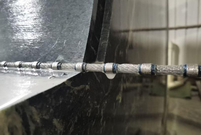 8.8mm High Efficiency Wire Saw Diamond Wire for Granite Profiling