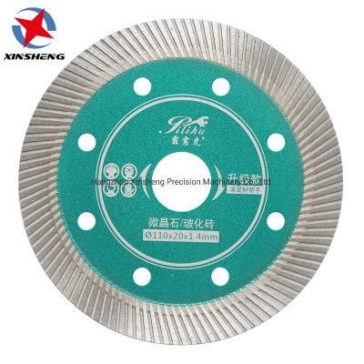 Thin Kerf 110mm Diamond Turbo Saw Blade Ceramic Tile Porcelain Cutting Disc