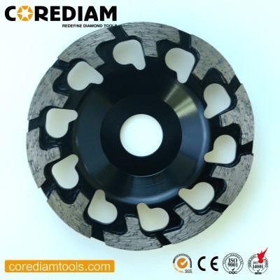 Diamond Grinding Cup Wheel with T Segemnts for Different Kinds of Concrete and Masonry/Grinding Cup Wheel/Diamond Tools