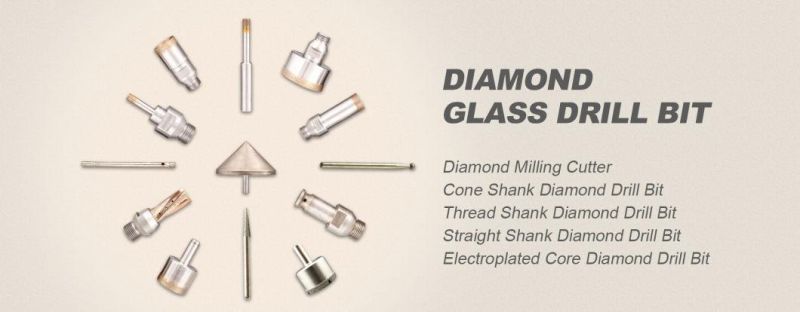 Glass Countersink Bit Diamond Drill Bits for Glass Countersink