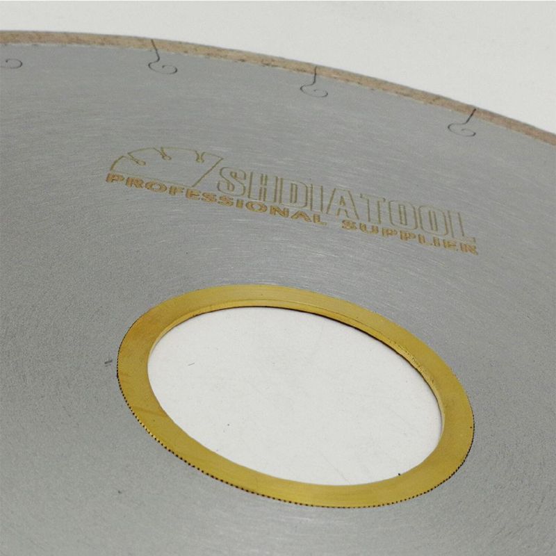 10in 250mm Hot-Pressed Continue Rim Diamond Saw Blade with Hook Slot Lower Noise