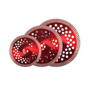 10 Inch Continuous Wide Turbo Teeth Diamond Blade with Cooling Holes