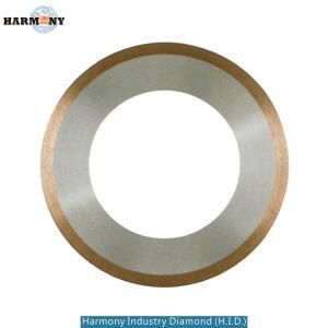 Resin Bonded Ultrathin Diamond Cutting Wheel Diamond Cuttingwheel for Fuse Glass Tube and Quartz Tube