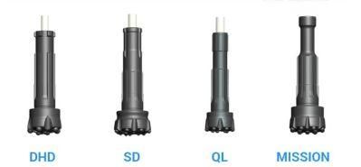Gold or Black or Customized Color Down The Hole DTH Drill Bit 152mm DHD350 for 5inch DTH Hammer