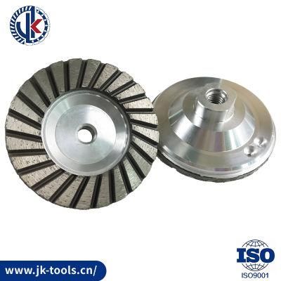 Hot Press Sintered Granite Grinding Wheel 100mm-M14 / 5/8-11 Hole