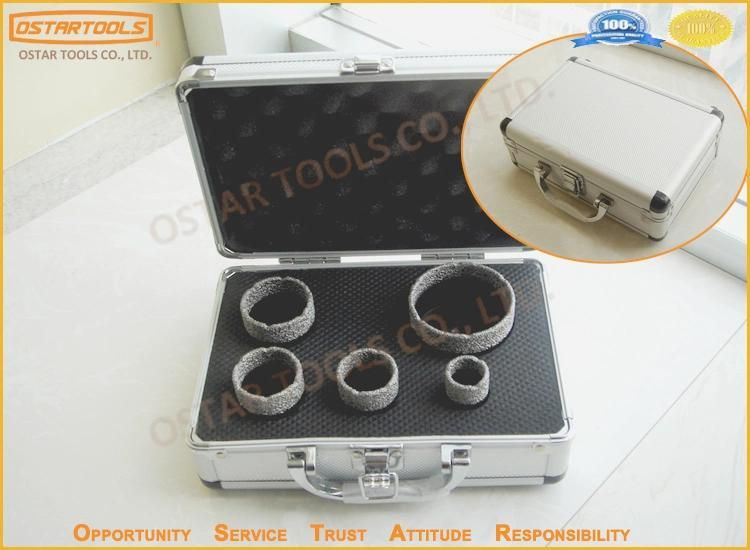 Vacuum Brazed Hollow Diamond Core Drill Bits