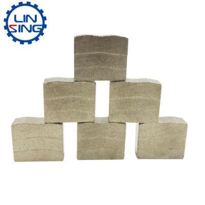 China Linsing Diamond Sandstone Segment for Stone Cutting No Chipping
