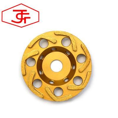 Hot-Pressed Diamond Grinding Cup Wheel for Cutting Blade