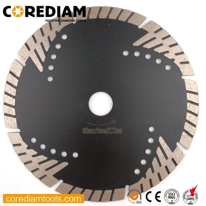 4.5inch /115mm Sinter Hot Pressed Turbo Saw Blade for Stone Cutting/Diamond Tool