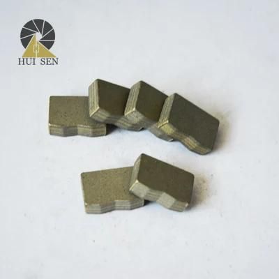 High Efficiency Segments Diamond Stone Cutting Tools Diamond Slice for Marble