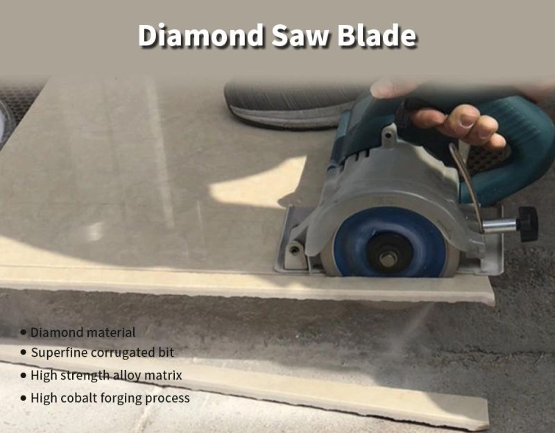 Hot Press 105mm Turbo Diamond Saw Blade for Ceramic Tile Cutting